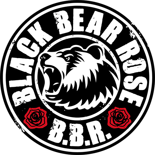 Black Bear Rose Hildesheim Logo